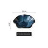 Piatto blu da 4,5 pollici