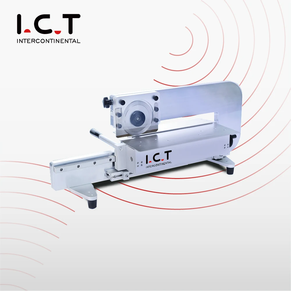 ICT48 V Cut PCB Separator Manual Blade Grinding Machine, PCB Depanel Machine, LED Board Lead  CNC PCB Cutting Machine Manual