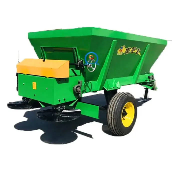 Hot Sale Farm PTO ATV-Antrieb Heckent ladungs kompost Organischer  Mist/Dnger streuer Mist-und Mist verteiler anhnger