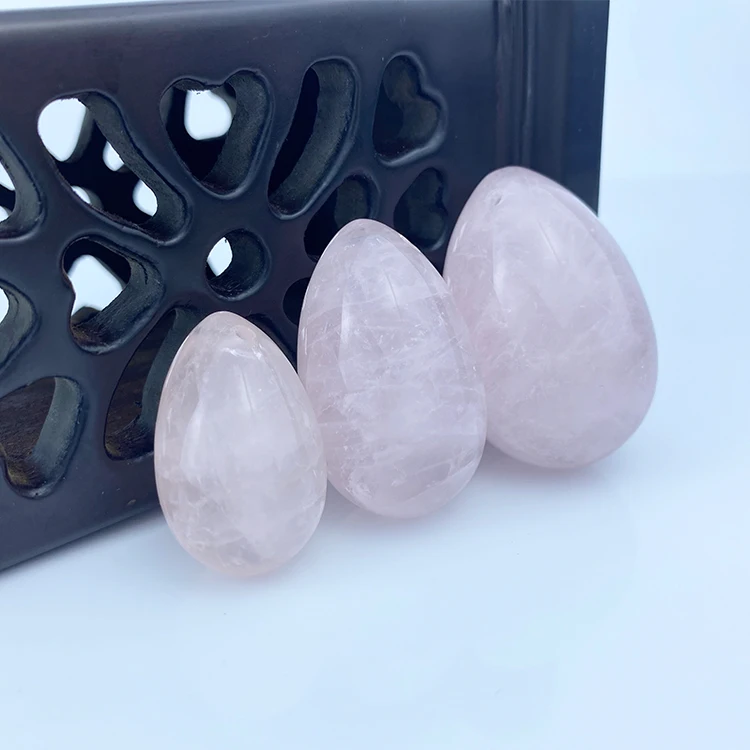 Женский подтягивающий вагинальный розовый нефритовый массажер яйца любви