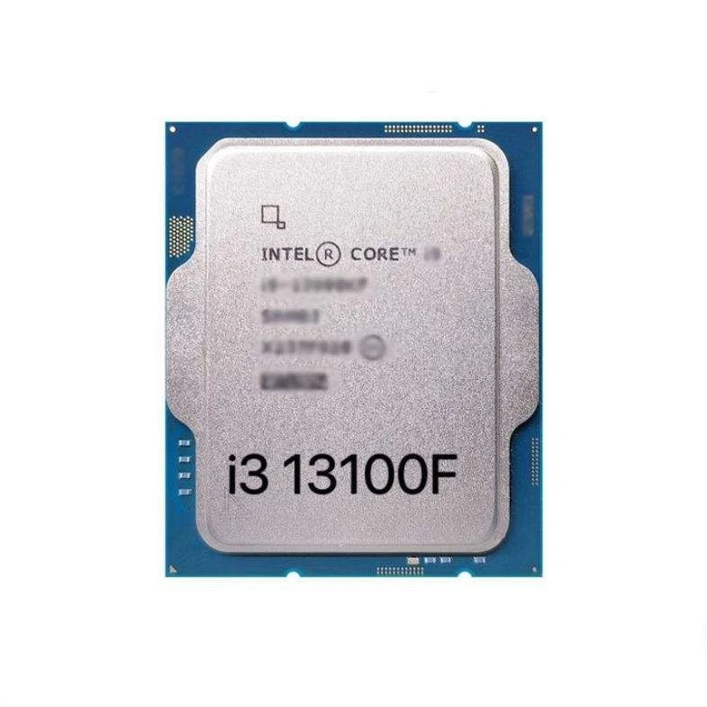 Intel Core i3-13100F Boxed Version, 4 Cores, 8 Threads, LGA 1700 Desktop CPU