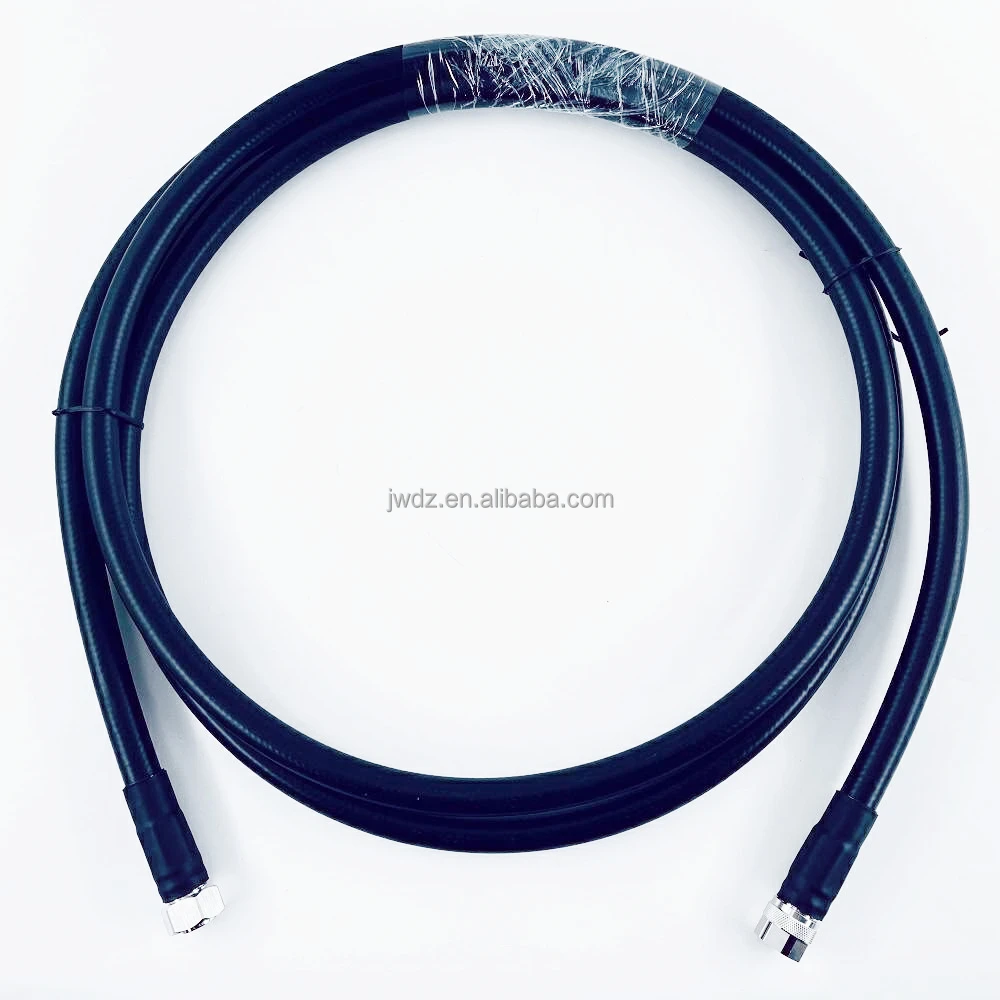 High quality low loss 4.3/10 Male To N Male LMR600 Coaxial Cable Assembly LMR600 Jumper Cable