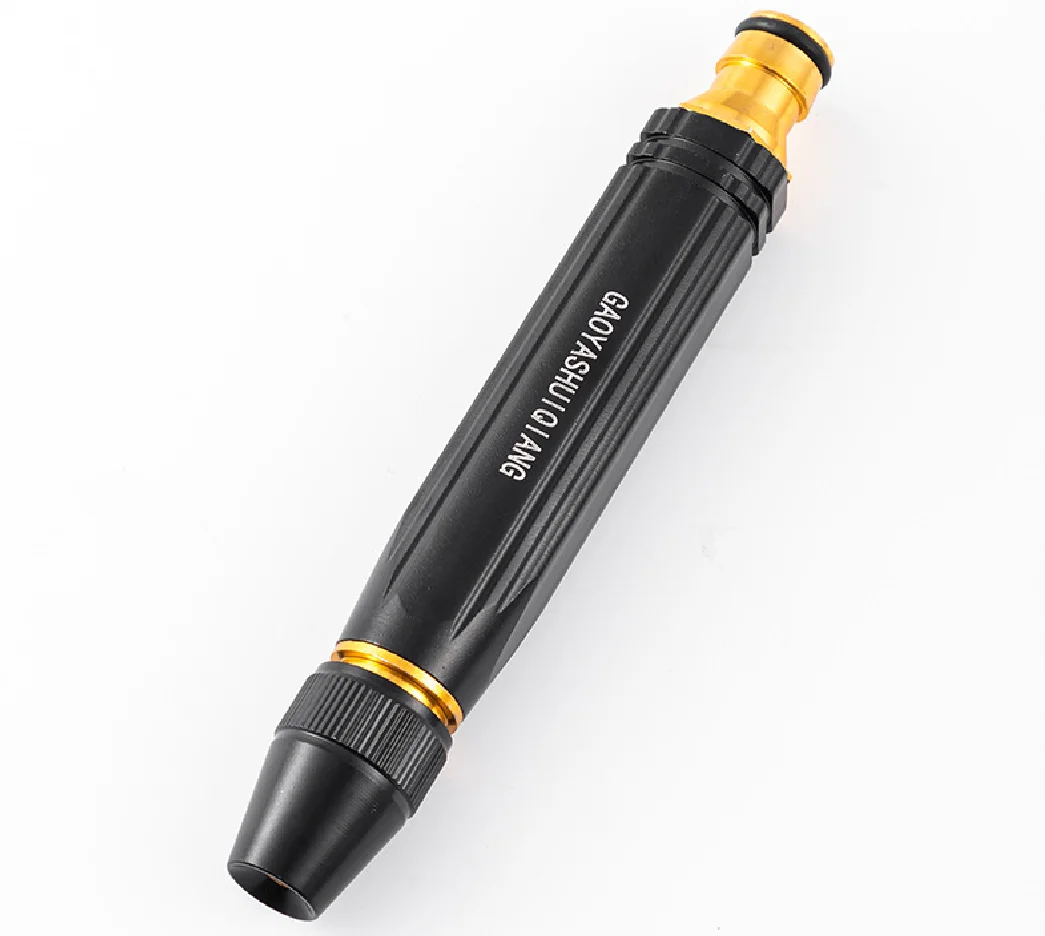 LINZI Pistola A Spruzzo Per Tubo Da Giardino | Ugello Regolabile Alta Pressione | Connettore 3/4" | Per Piante, Auto, Finestre