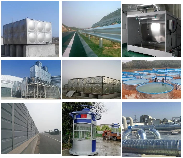 High quality hot dip galvanized steel plate