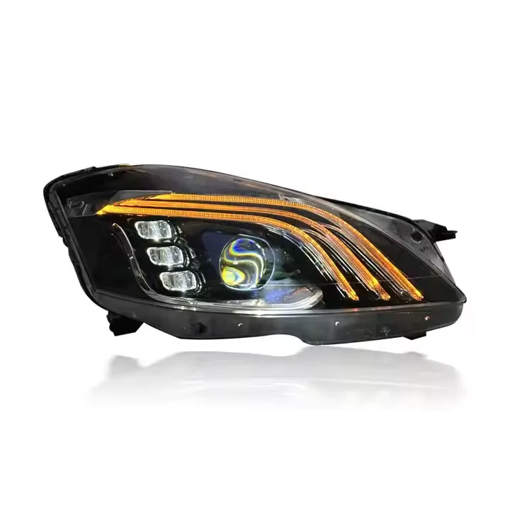 SJCカーアクセサリーメルセデスベンツSクラスW221 LEDヘッドライト