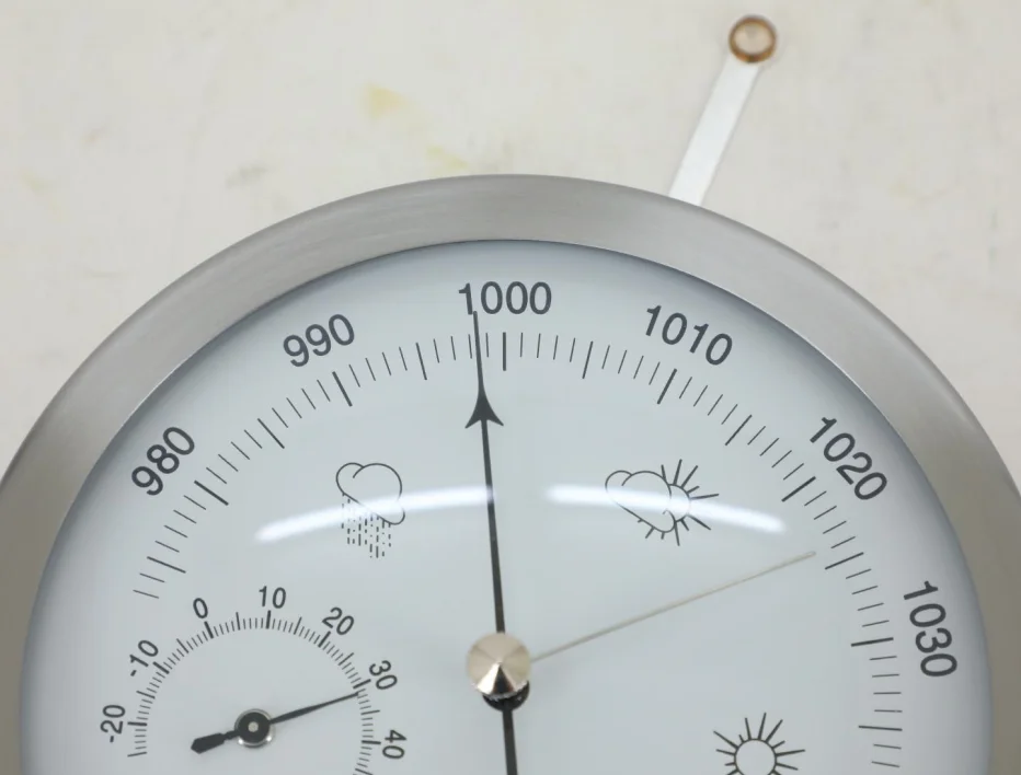 Amnbient Weather Barometer Ambient Weather Station Brushed Aluminum Contemporary Barometer with ...