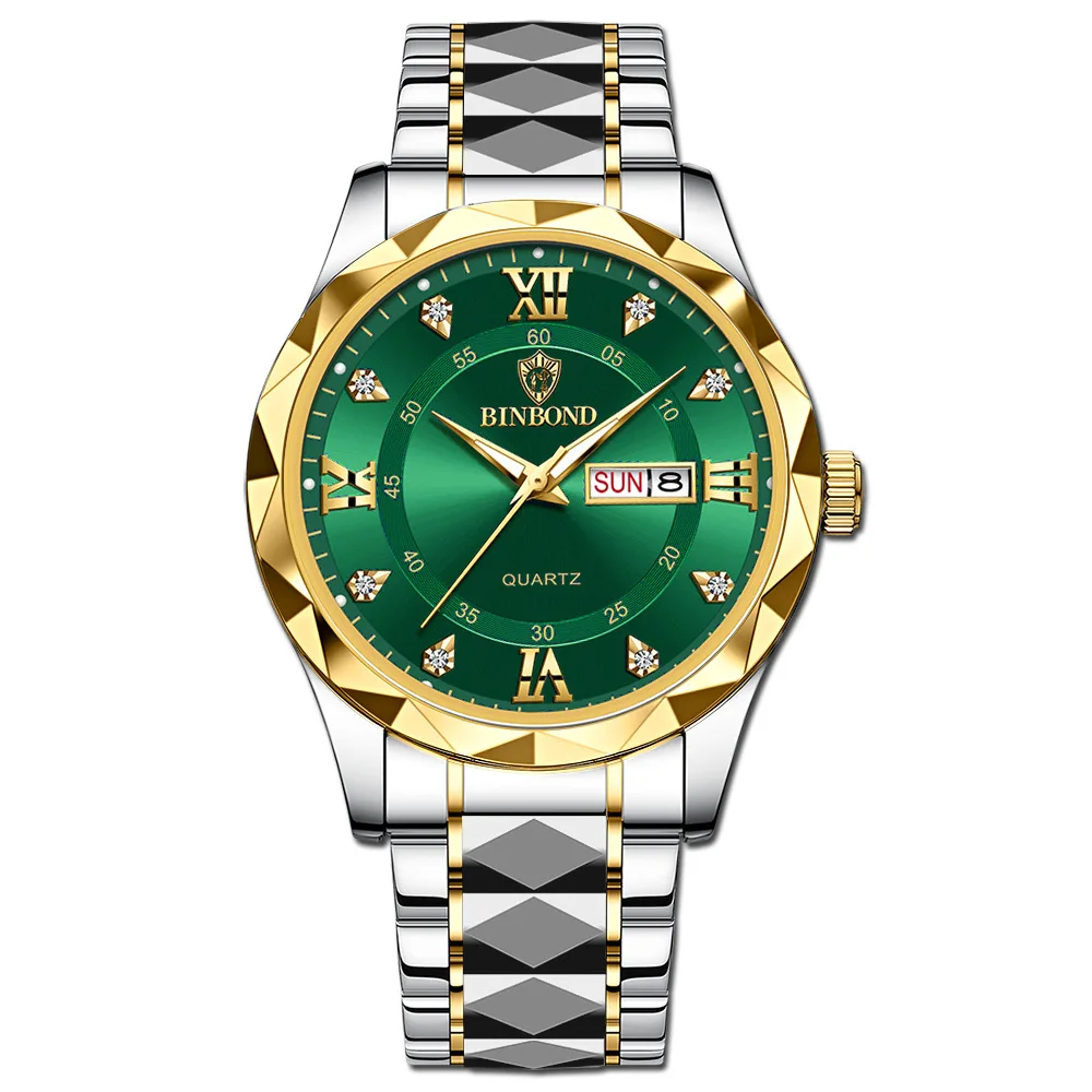 Binbond 2521 B2521 Model Luxury Sport Business Retro Korean Style Quartz Wristwatch Simp aperçu 41