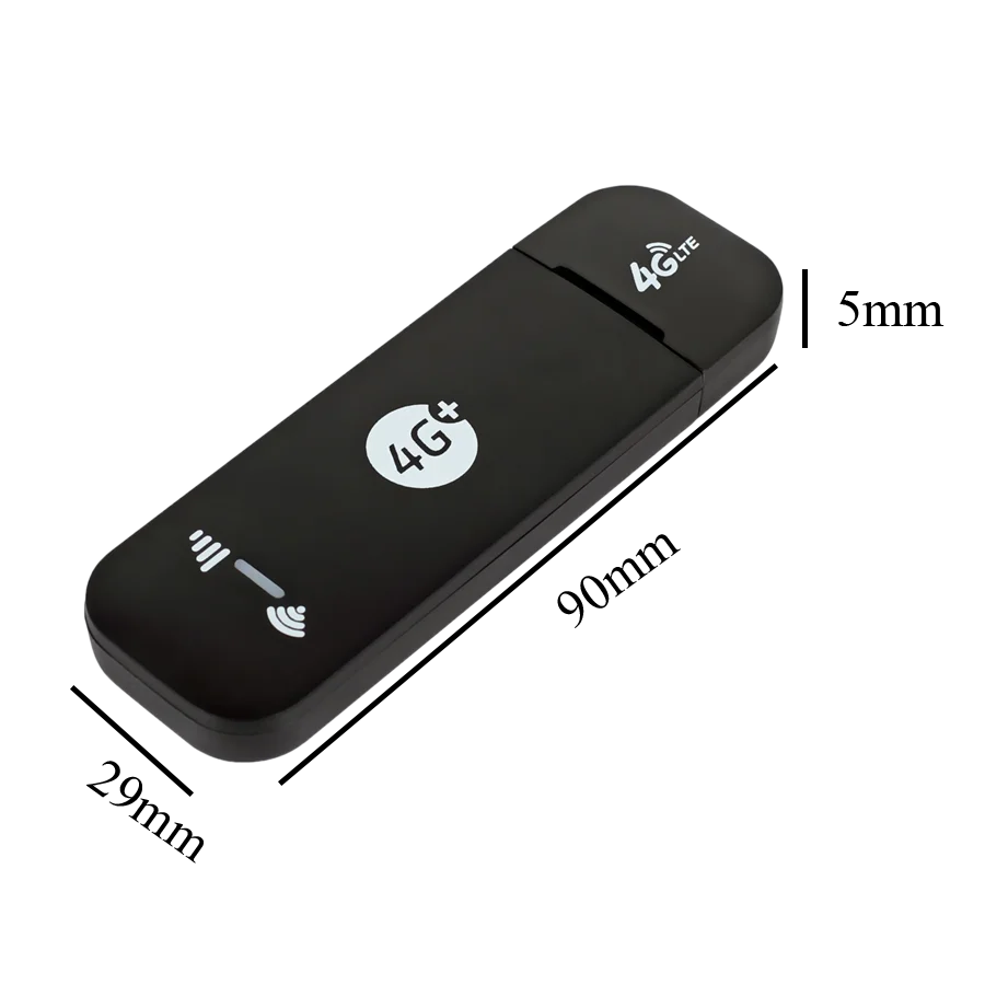 Sblocca Modem 4G LTE CAT4 USB Wingle MDM9207 Router WiFi Hotspot Mobile Dongle USB 4g Con Slot Per Sim Card Simile A E3372 - Foto 5