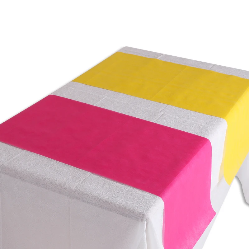 Catering Table Cloth 100% pp Non Woven Fabric Disposable Environmental protection Tnt Table Cloth