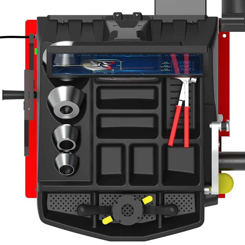 28-Inch Fully Automatic Laser Car Wheel Balancer with LCD Display for Tire Workshops Standard CE Support OEM