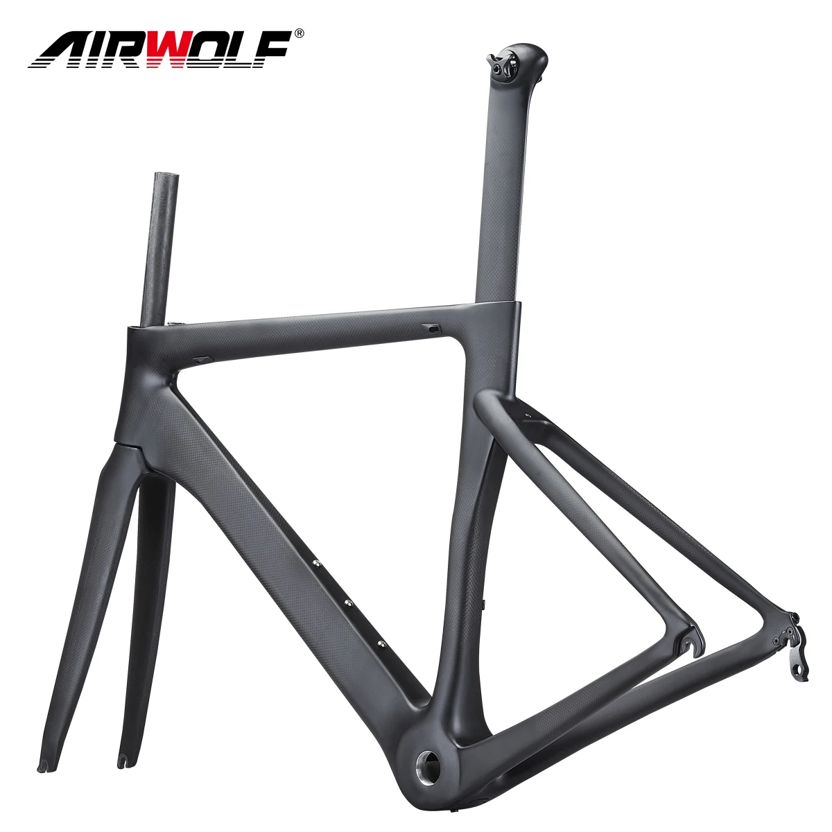 AIRWOLF Offre Spéciale Aero Léger Cadre de Vélo De Route En Fiber de  Carbone BSA OEM PAS CHER Cadre De Vélo De Route