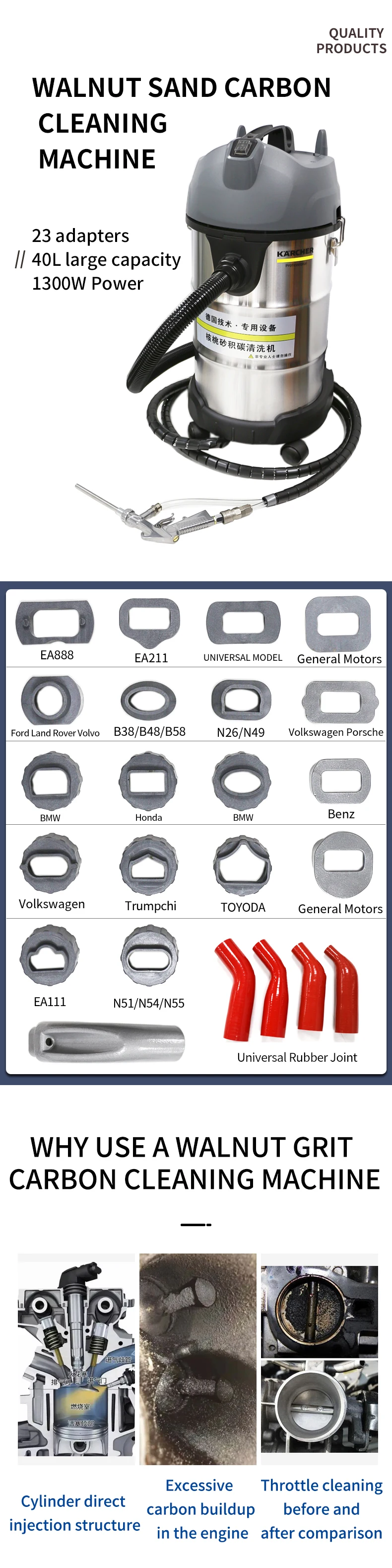 Car Engine Carbon Cleaner Machine Automobile Intake Valve Catalytic