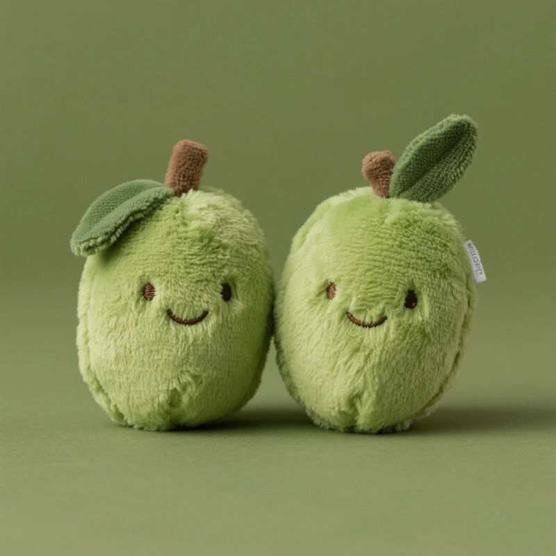 Custom Olive Plush Toy Design Your Own Plushies Personalized Design Cute Cartoon Soft Plush Doll Custom Plush Toy Manufacturer
