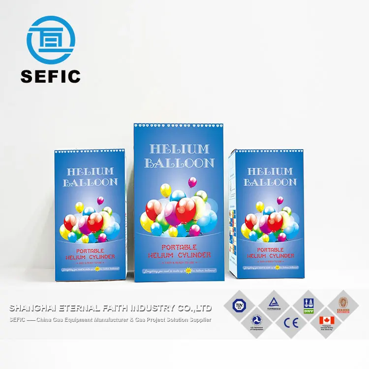 Надувать воздушные шары одноразовые 13.4L по-разному цветом баллон с гелием газовый 35/55 шт