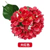 Hortensia individual 3D en rojo brillante