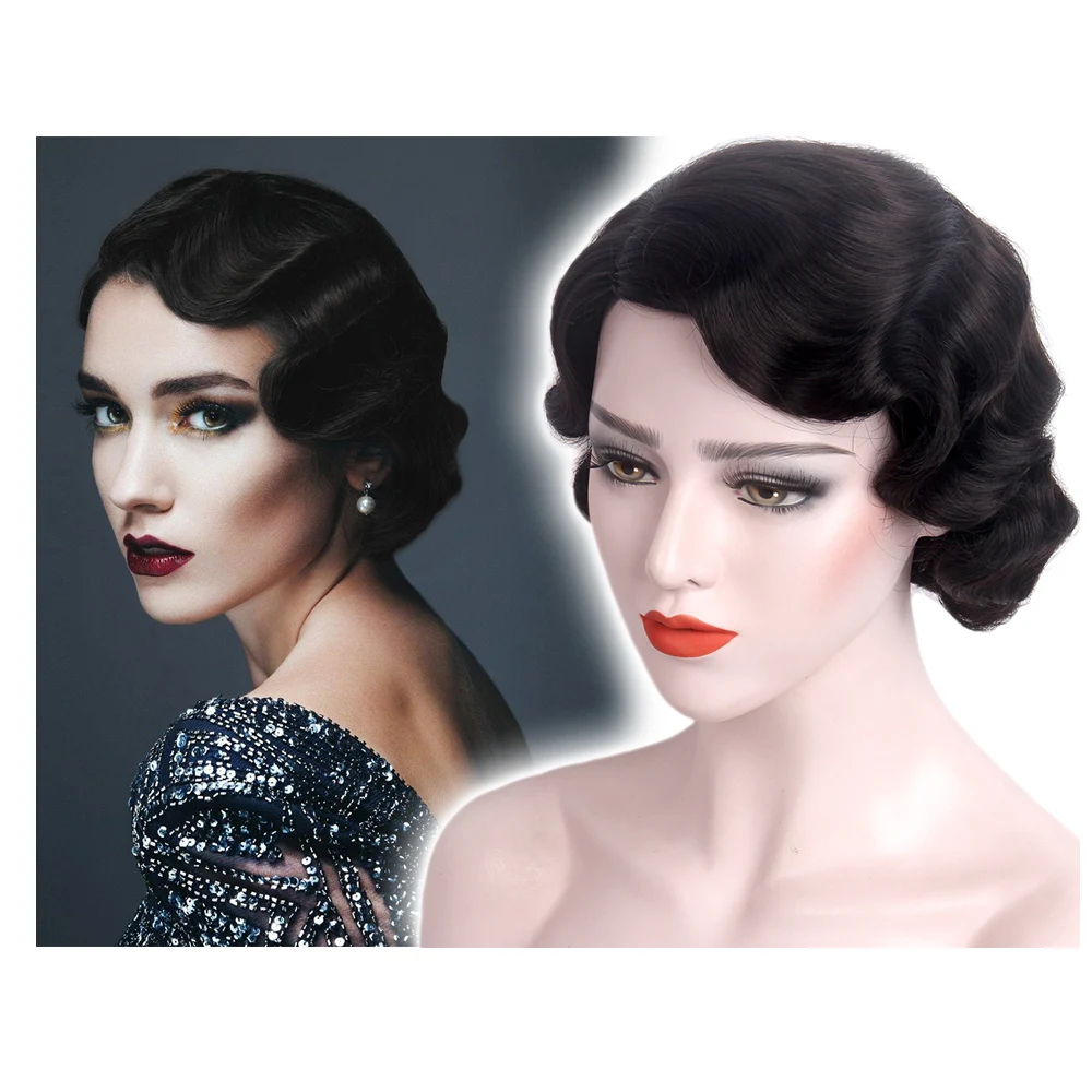 flapper hair wig
