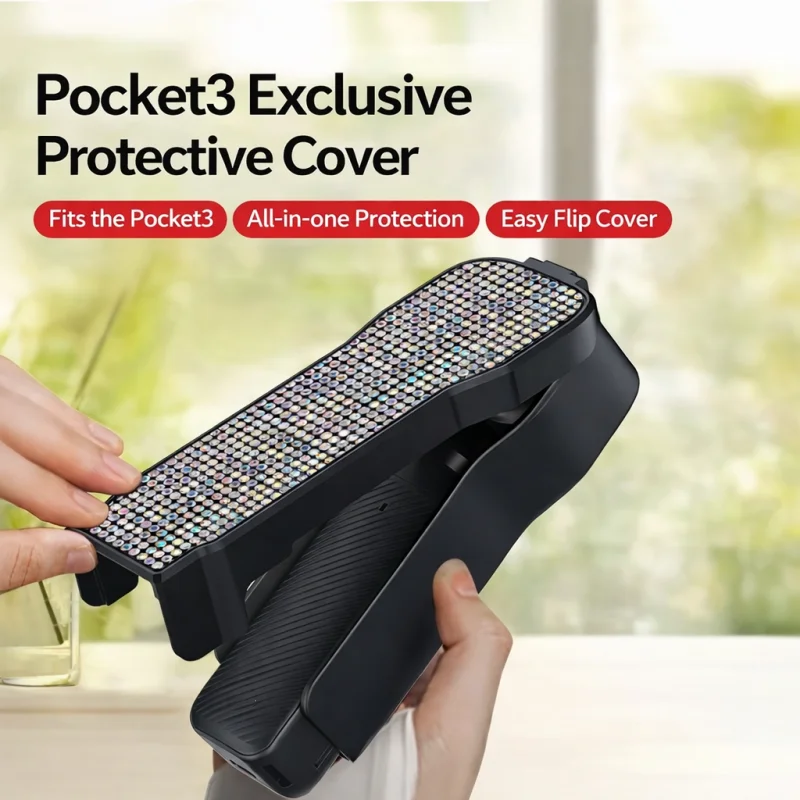 product customized lightweight portable for dji osmo pocket 3 abs protective case for gimbal camera lens touch screen shell accessories-6