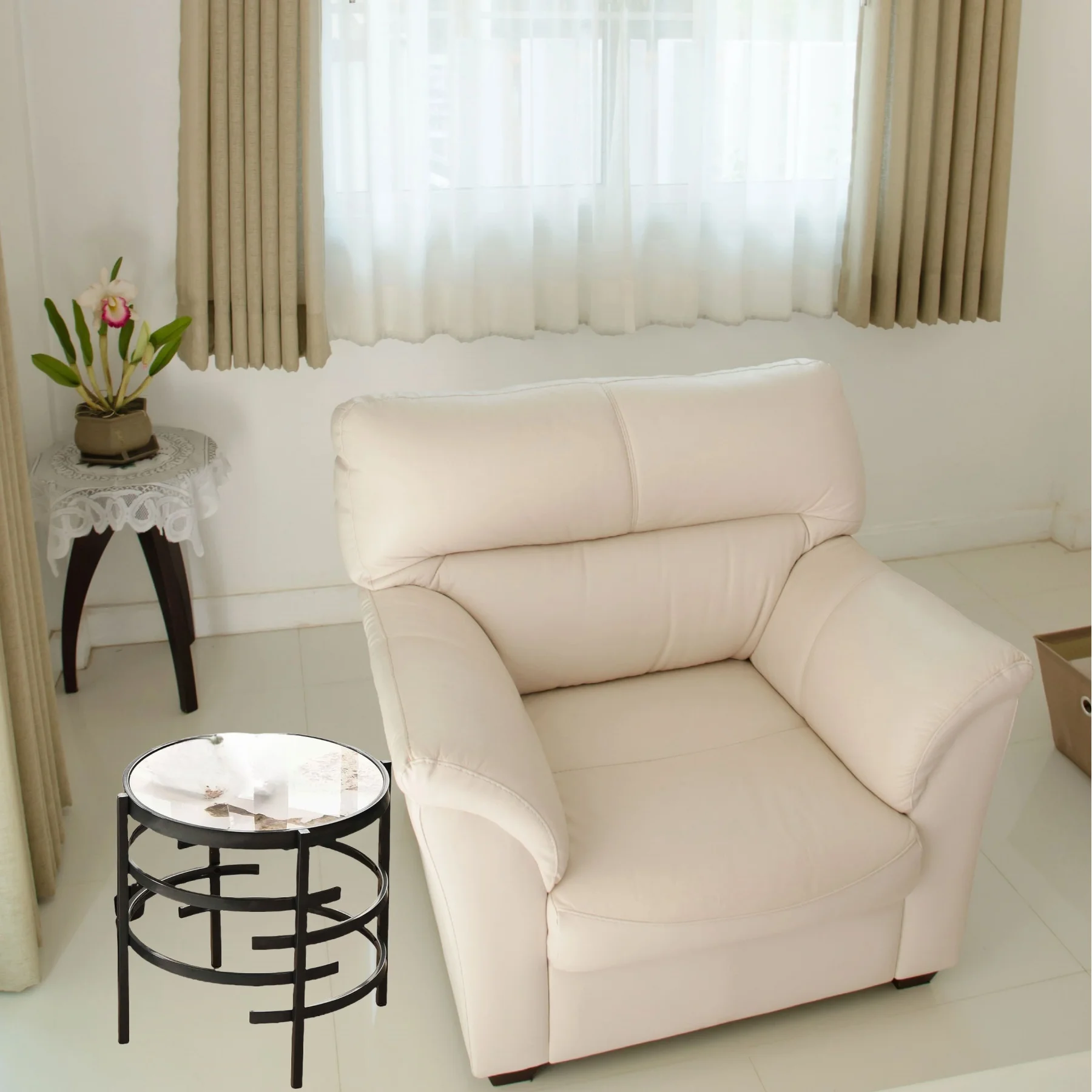 Circular Originality Turkish Furniture Coffee Table Easy Assembly Unique Coffee Table Luxurious  Fair Price Coffee Tables
