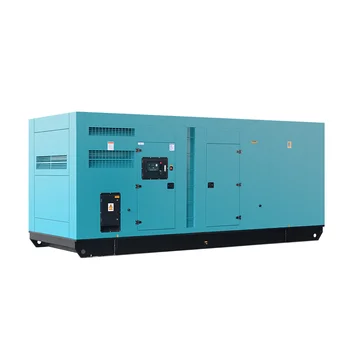 Prime power for good performance 500kw silent type diesel generator with electric start and best price