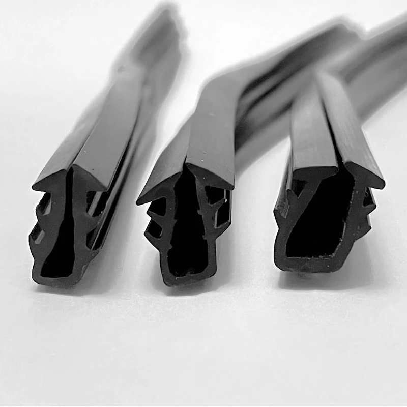 Rubber Extrusion Profile Boat/car Glass Windshield Rubber Seal For Door