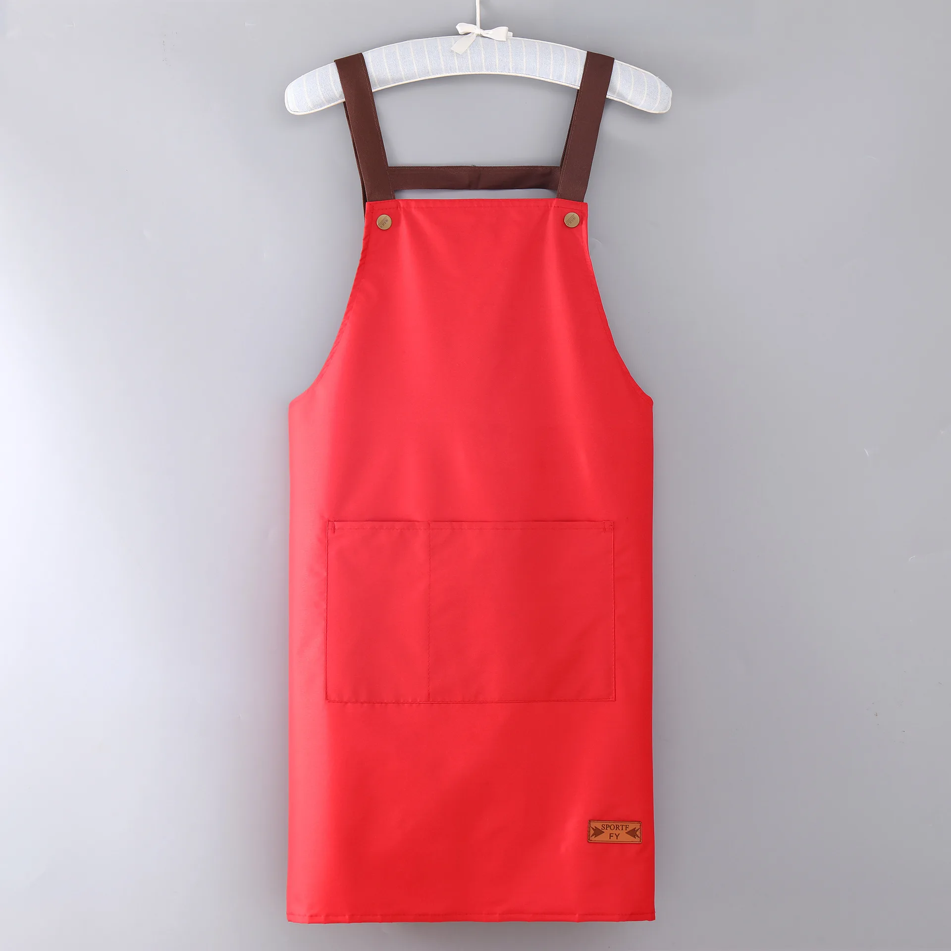 Custom Adults Cleaning Heavy Duty Black Pvc Waterproof Apron High Quality Advanced Plastic