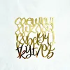 Small letter gold