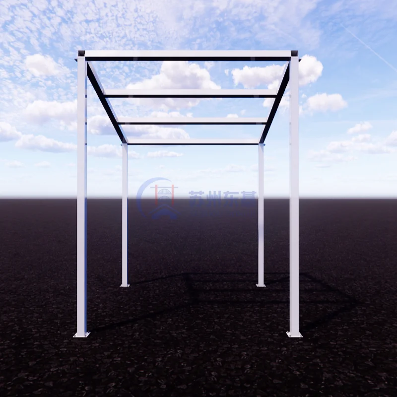 Rangka Keluli Kontena Penghantaran Disesuaikan Kilang Pengilang, Pengecatan Galvanis, Rangka Rumah Kecil 20kaki 40kaki