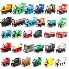 Educational Kids train toys wooden magnetic mini wooden train set toy