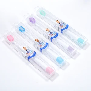 Wholesale Biodegradable Disposable Soft Bristled Toothbrush Set Individually Packaged PVC Toothbrush for Daily Use Adult Home