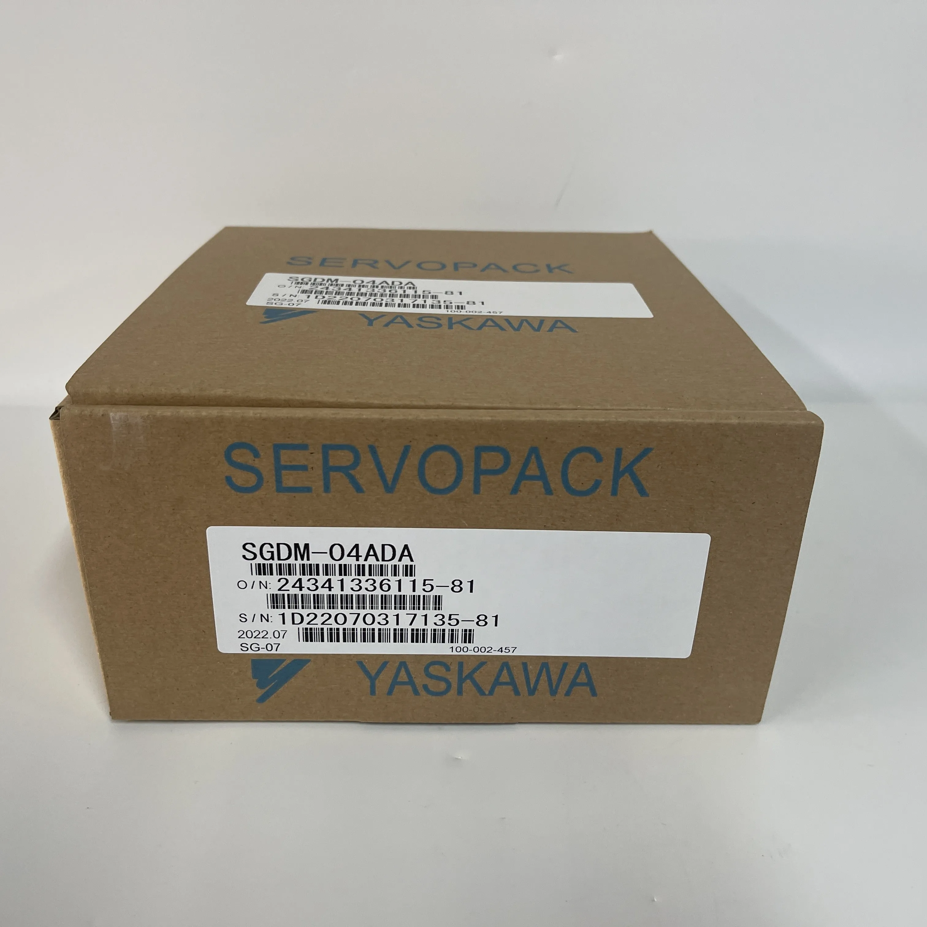 YASKAWA SERVOPACK AC Servo Amplifier SGDM-04ADA YASKAWA SERVOPACK AC Servo Amplifier SGDM-04ADA