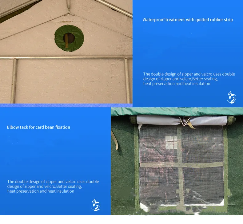 Factory Supply Outdoor Triple Layer Outdoor Camping Tent Adventure