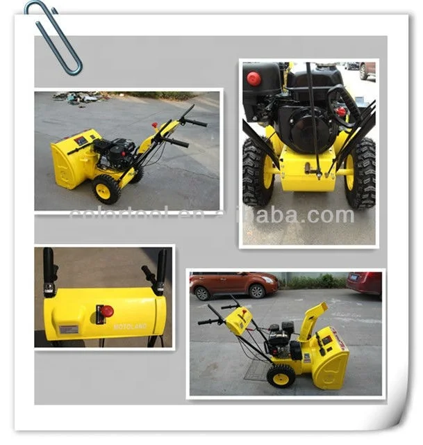 
 Мотоцикл ATV, лидер продаж! 6.5HP CE утвержденный колесный мини-снегоочиститель/метатель  