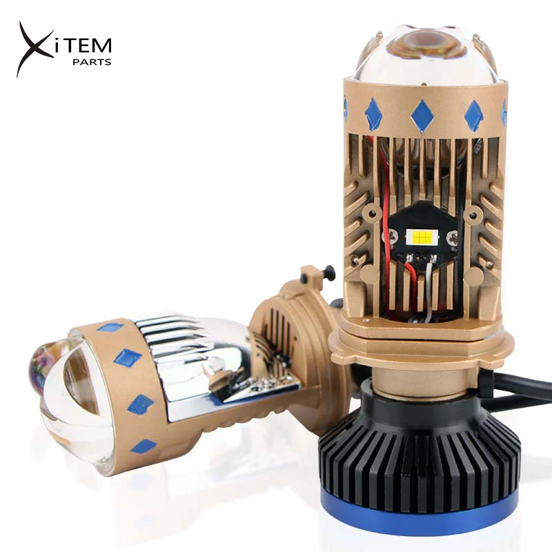 Super Bright Led Headlight Bulbs 140W Canbus Projector H4 Mini LED Lens T9 LED Headlight Bulbs Hi Low Beam Car Light