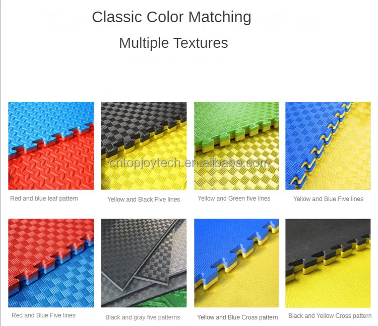 Factory Direct Sale Eva Foam Custom Logo Martial Arts Gym Floor Mats