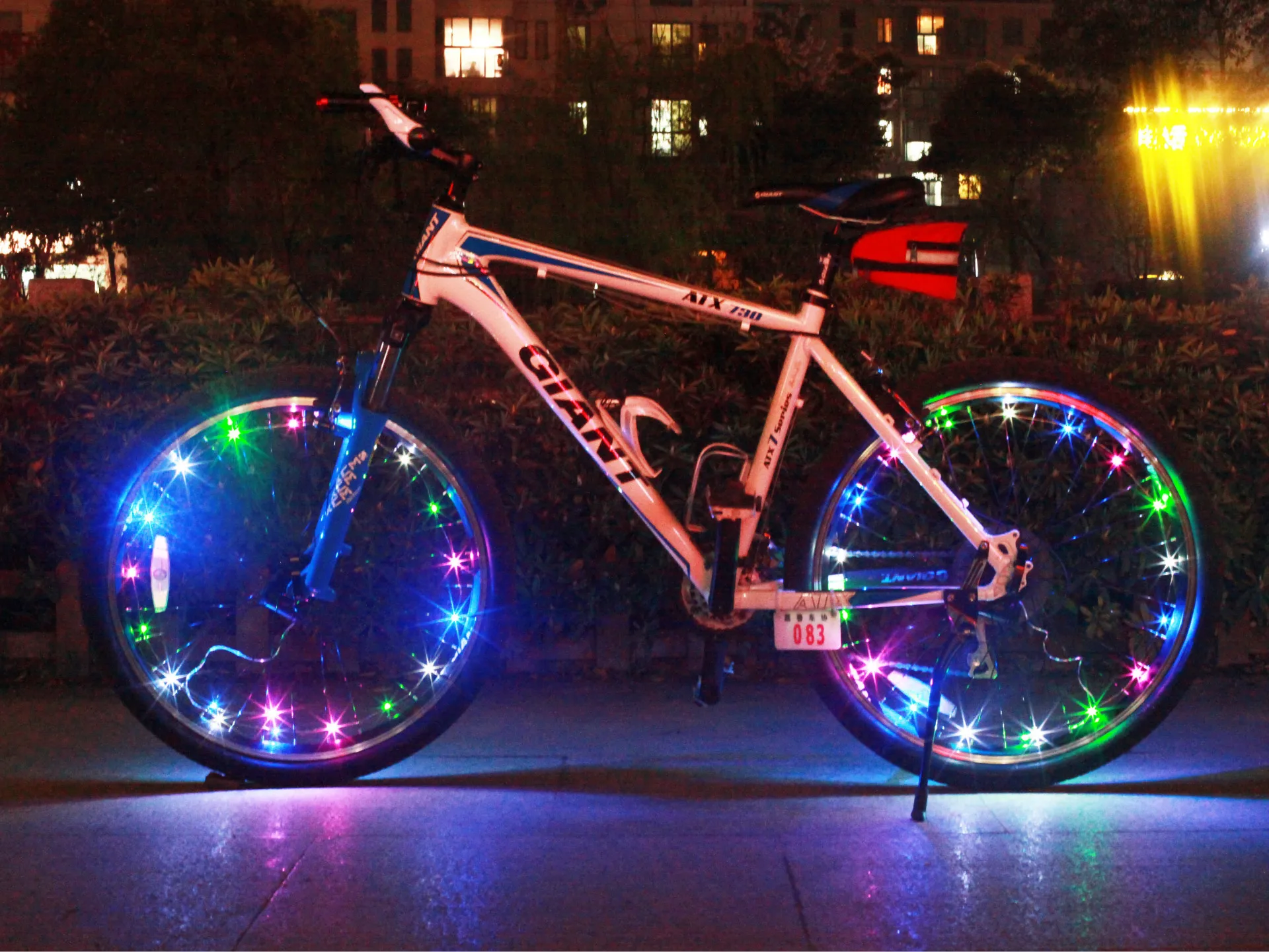 Светящиеся велосипед