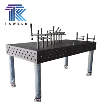 Factory Produce Nitriding Treatment Casting Welding Table With Welding Table Clamps
