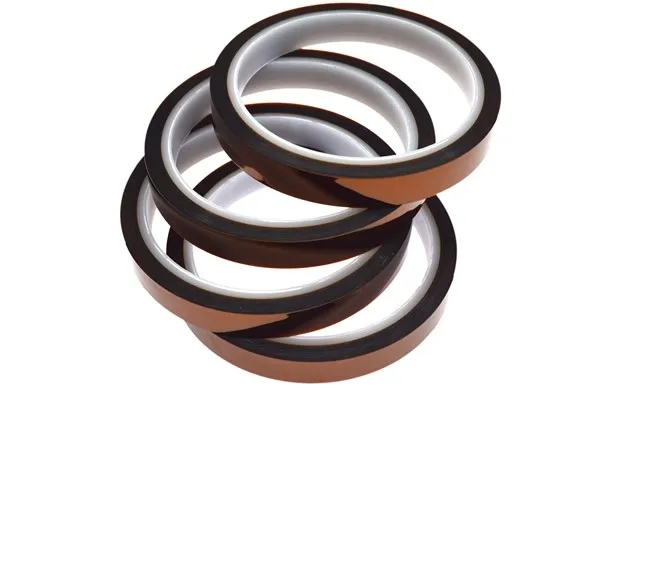 High Temperature Resistance ESD PCB Silicon Die Cut Insulation Battery Polyimide Tape PET Material Free Sample