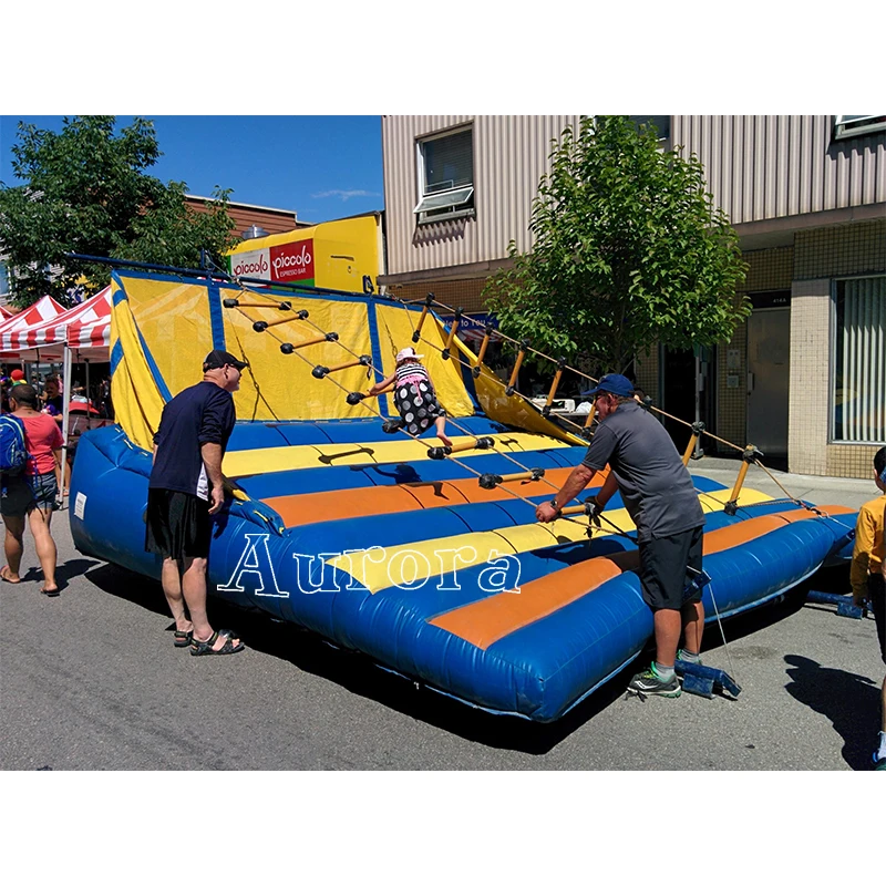 Ladder balance carnival party game inflatable