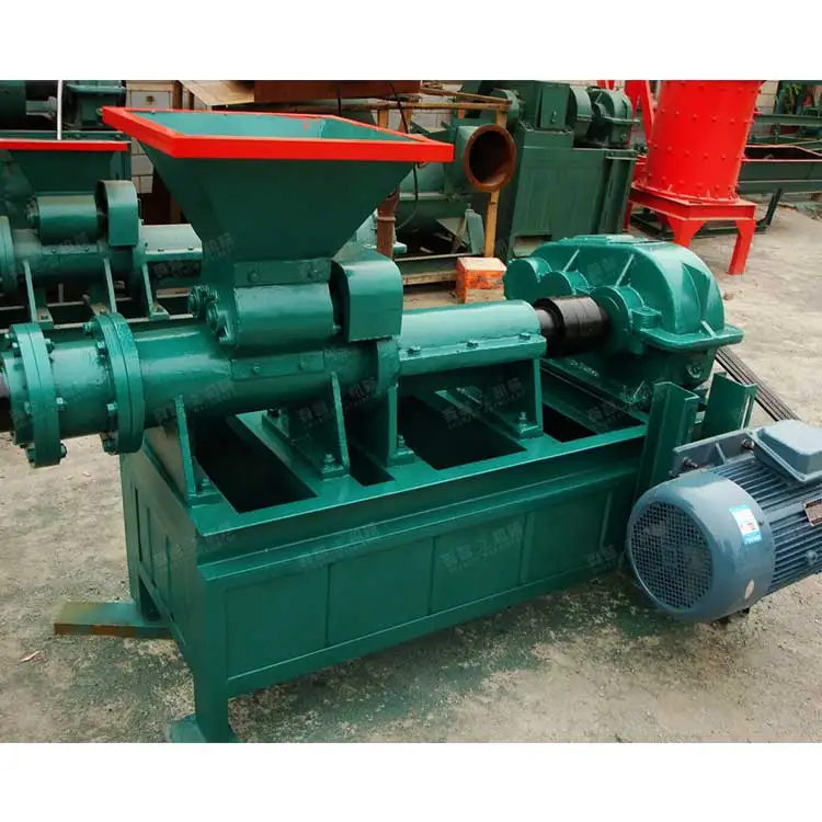 Низкая цена продажи небольшой мощности От 1 до 2 лет/ч Тип 140 винт древесного угля брикет экструдер угольный стержень формовочная машина