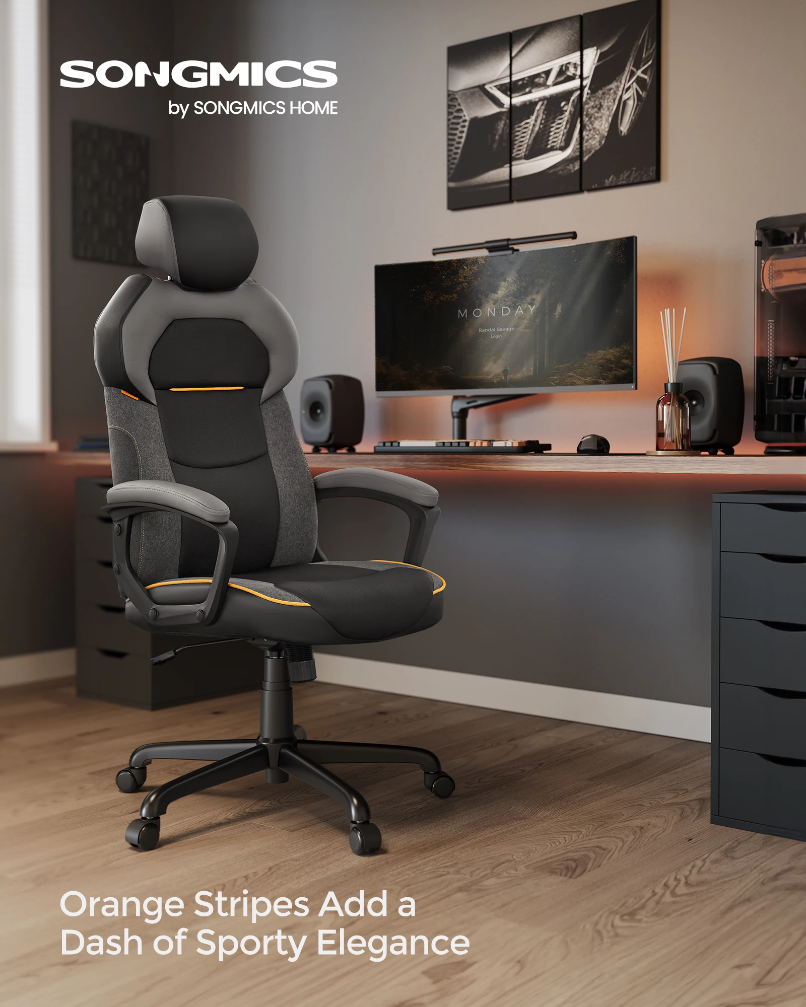 Computer Chair With Monitor Mount Savage Game Chair Swivel Chair