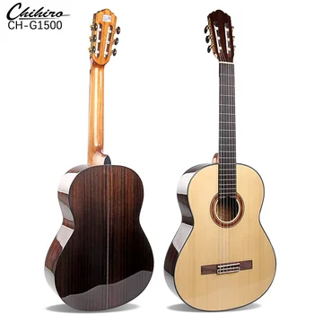 CH-G1500 39 Inch Classical Guitar Solid Spruce Rosewood China Manufacturer For Sale