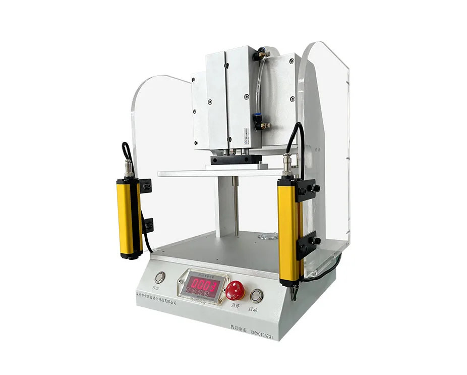 Small Air Press Machine with 1 Year Warranty and 3 Years Core Components Warranty for Mobile Phone Wrist Watch Screen Press Equipment