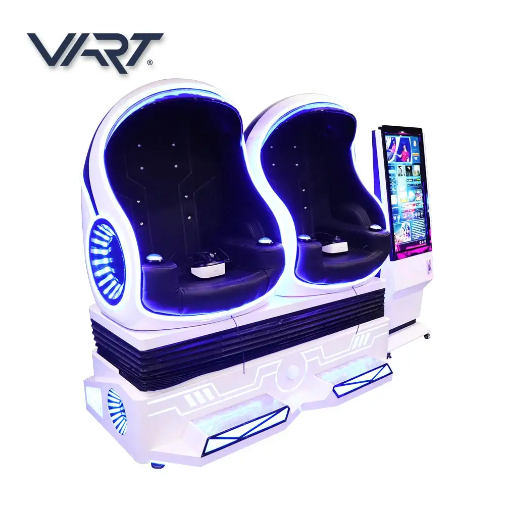 3Dof Platform Virtual Reality Capsule Simulator 9D VR Egg Chair