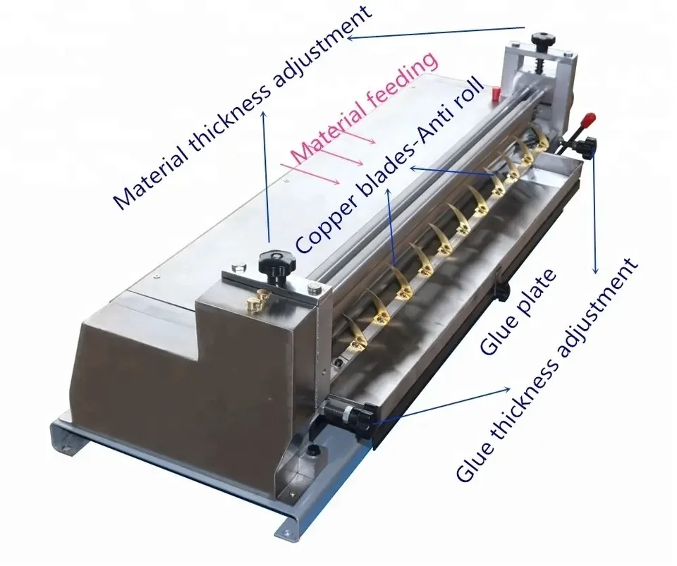 Multifunctional Manual  Small Gluing Machine Carton Gluing Machine