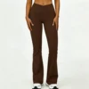 (ACK8002-2)Pantaloni marrone scuro