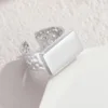 Silver square shape