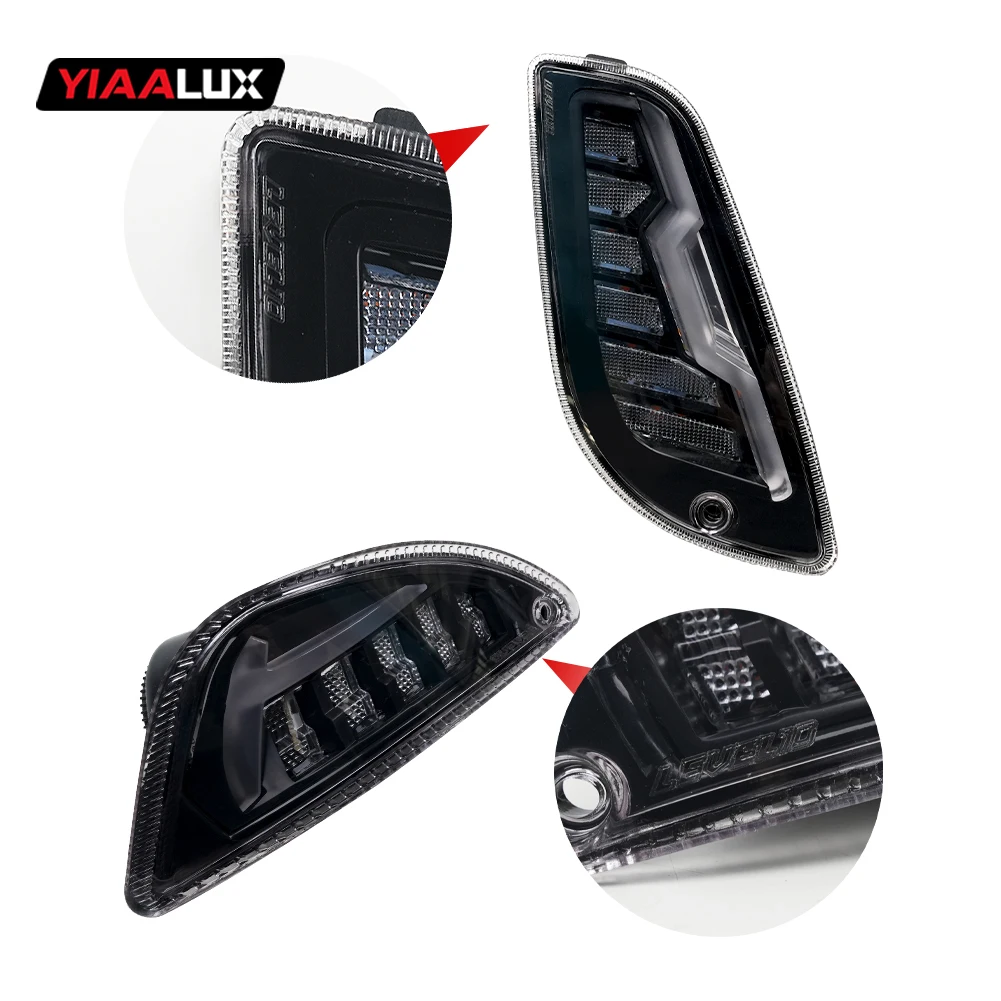 Level10 Taiwan Lightning for Vespa LX150 S125 Smoke LED Front and Rear Turn Signal Light