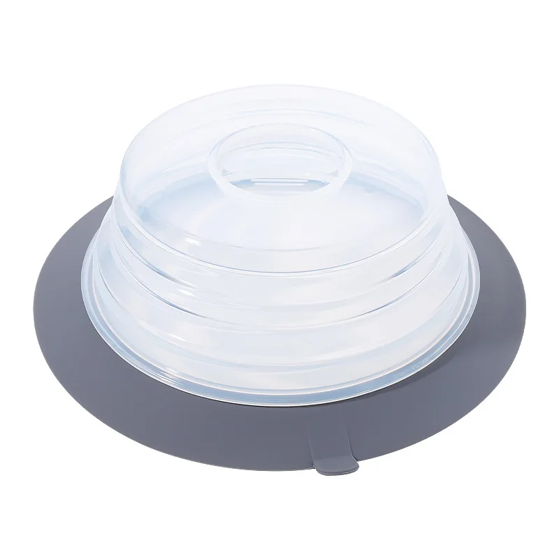 Everyday Retractable Silicone Transparent Cover Oil-Proof Heat-Resistant for Microwave Oven Daily Preservations Bowls Vegetables