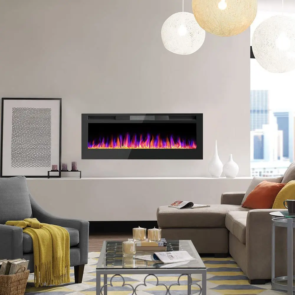 Electric Fireplace, 50-Inch, LED - detail 14
