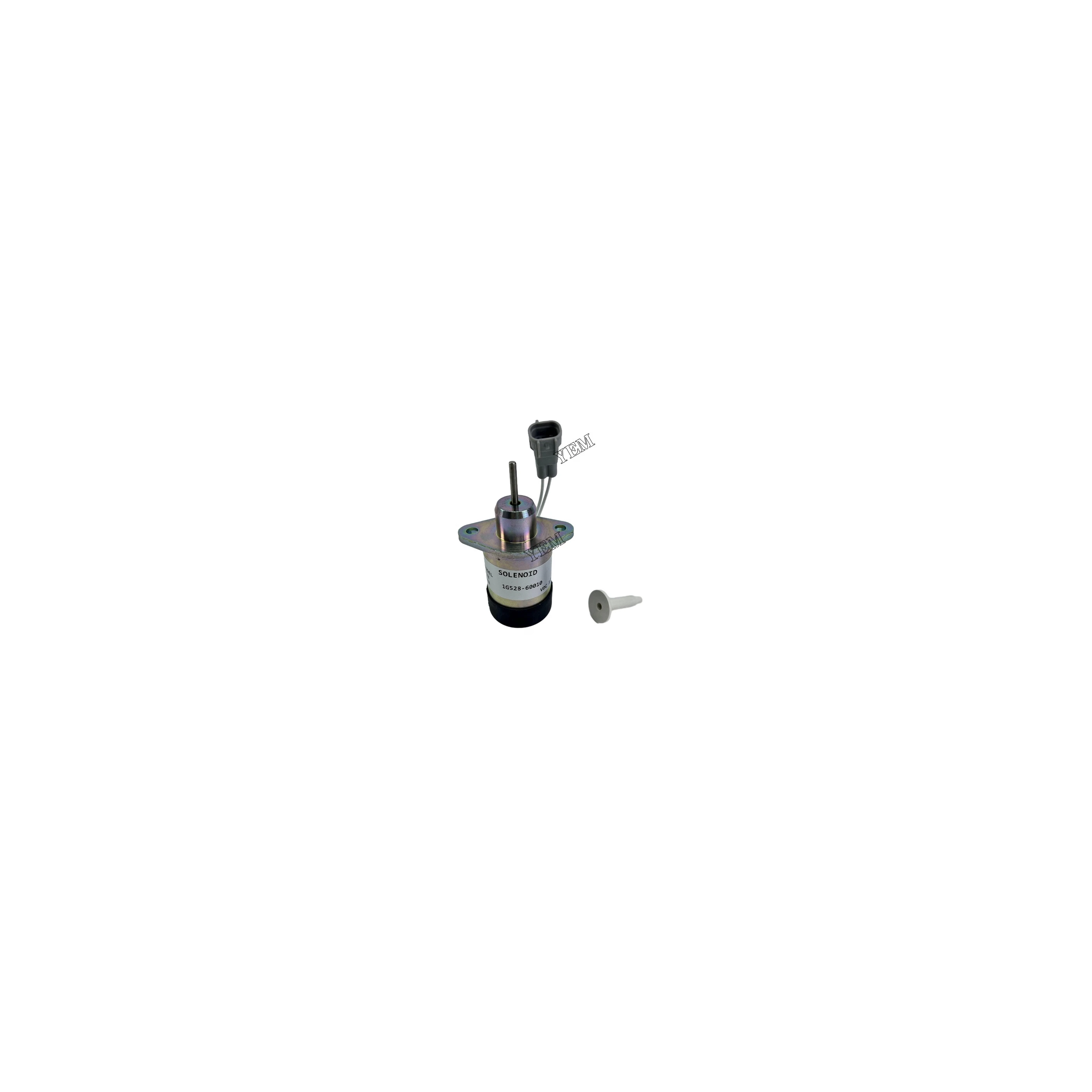 V2203 12V Solenoid Valve 1G528-60010 1E369-60011 for Kubota Engine Parts Factory